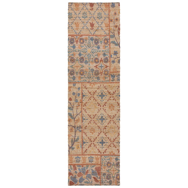 Covor traversa Nadya Taylor Patch Albastru 60X230 cm, Flair Rugs - 1 | YEO