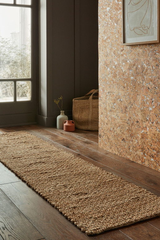 Covor traversă Sol Jute Natural 60X230 cm, Flair Rugs