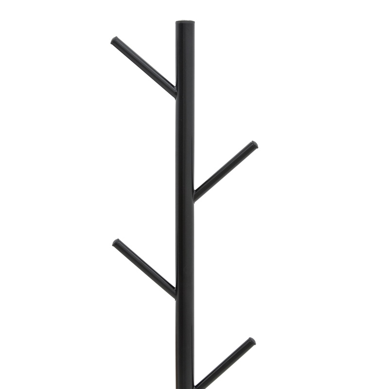 Cuier tip pom Fori Pako World Negru 30x30x173 cm - 1 | YEO