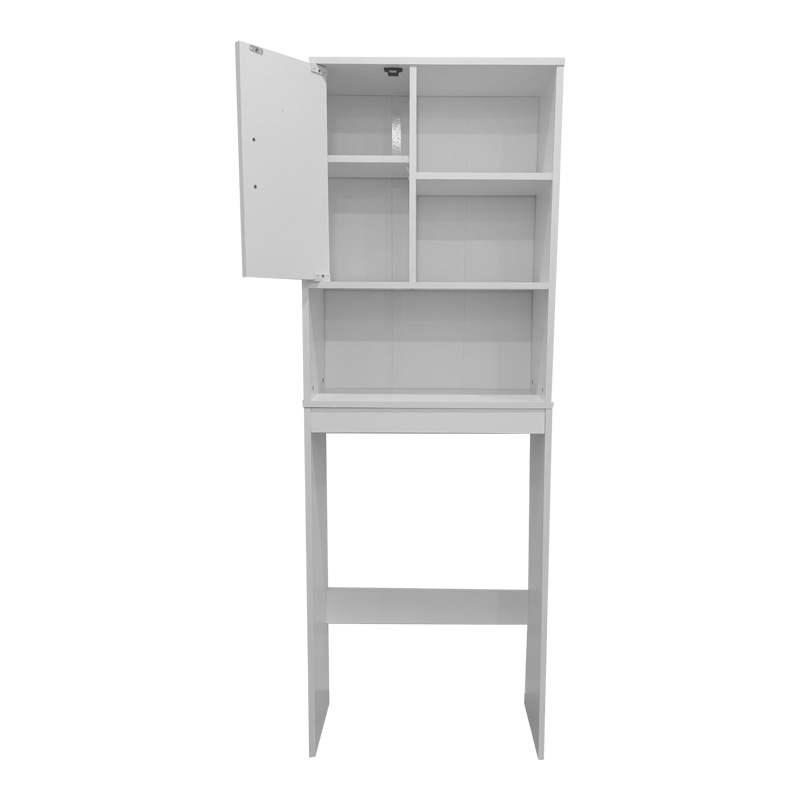 Dulap baie masina de spalat Tazien Alb 60x24x168.5 cm - 1 | YEO