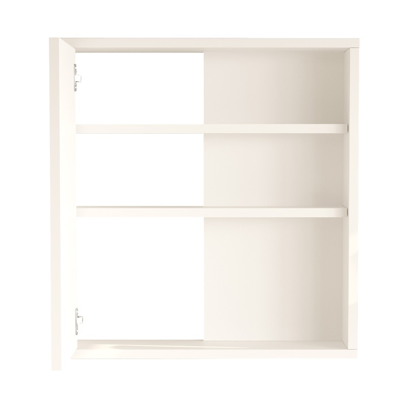 Dulap pentru baie cu oglinda Bagno, Pako World, Alb, 60x14x63 cm - 3 | YEO