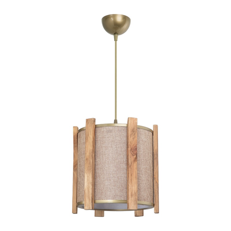 Lampa Lidya, Pako World, E27, Bej, 31x31x28 cm
