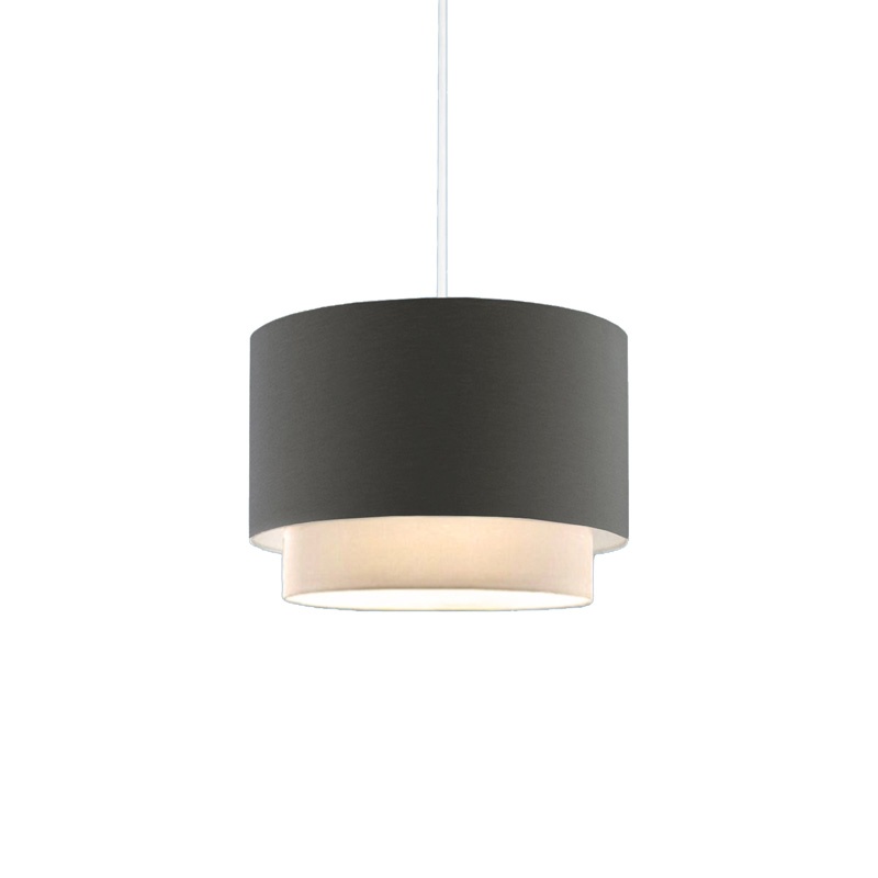Lampa Tachi, Pako World, E27, Antracit-Crem, 30x30x20 cm
