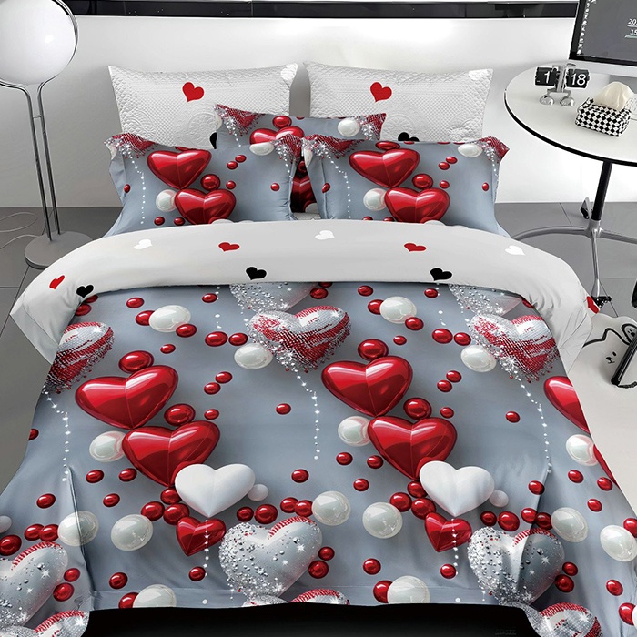 Lenjerie 3D cu Elastic 180x200 Sarah (Finet)