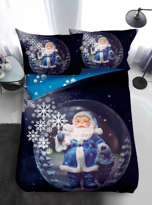 Lenjerie Craciun pentru 1 persoana Xmas V74 (Finet)