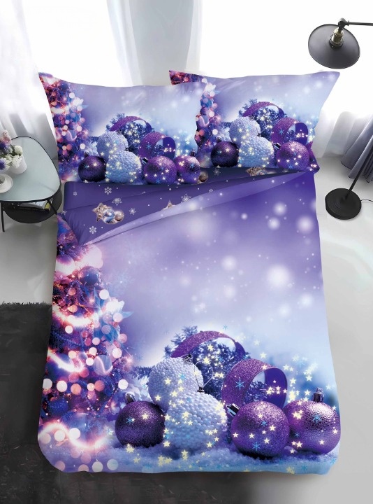 Lenjerie Craciun pentru 1 persoana Xmas V79 (Finet)