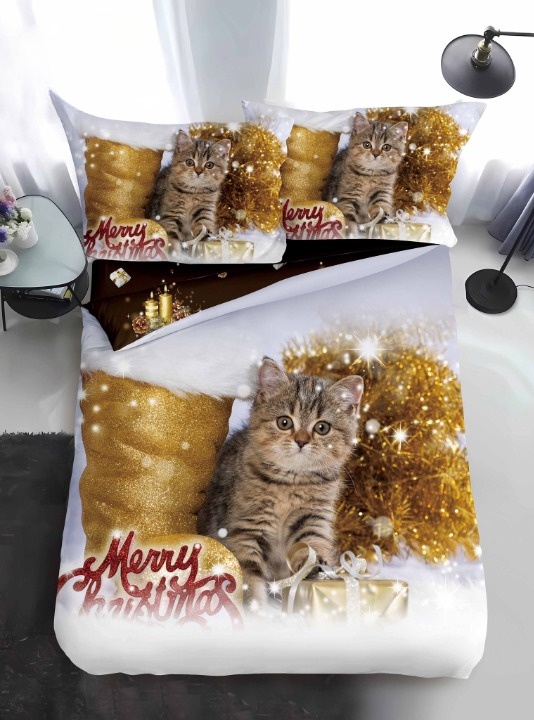 Lenjerie Craciun pentru 1 persoana Xmas V84 (Finet)