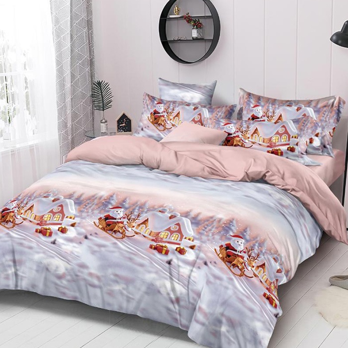 Lenjerie Craciun Winter V16 6 Piese (Finet)