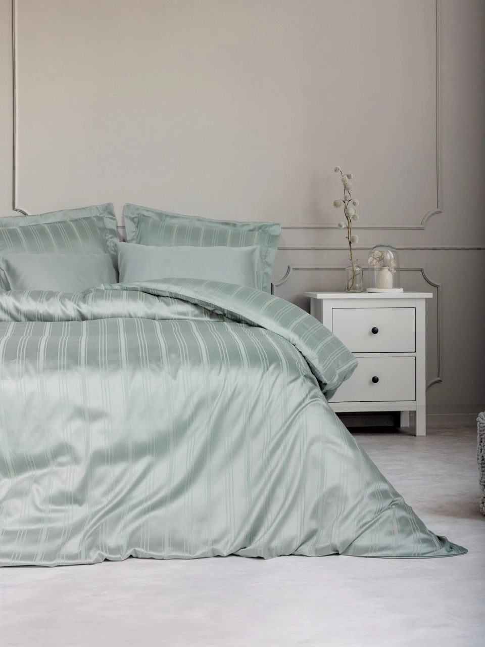 Lenjerie Stripe Mint (Satin Deluxe)