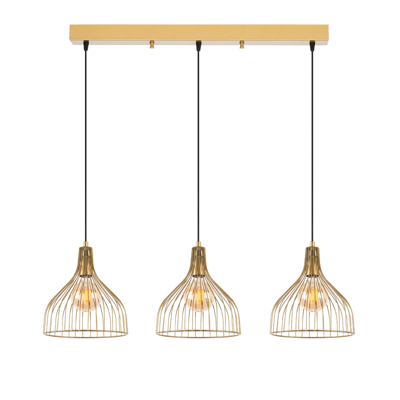 Lustra Cafu Auriu 94x25x121 cm - 4 | YEO