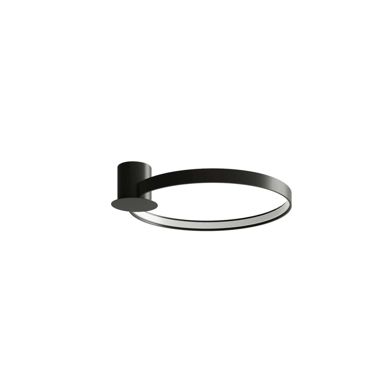 Lustra LED Rio Negru 4000K 55x62x12.5 cm
