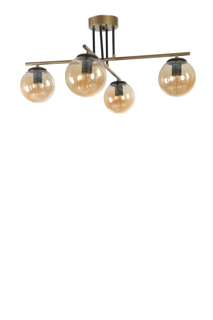 Lustra Oslo Auriu 70x70x40 cm - 3 | YEO