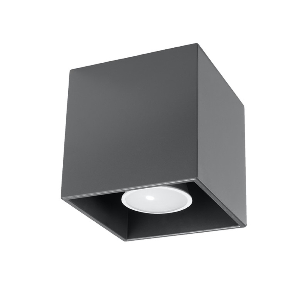 Lustra Quad Antracit 10x10x10 cm