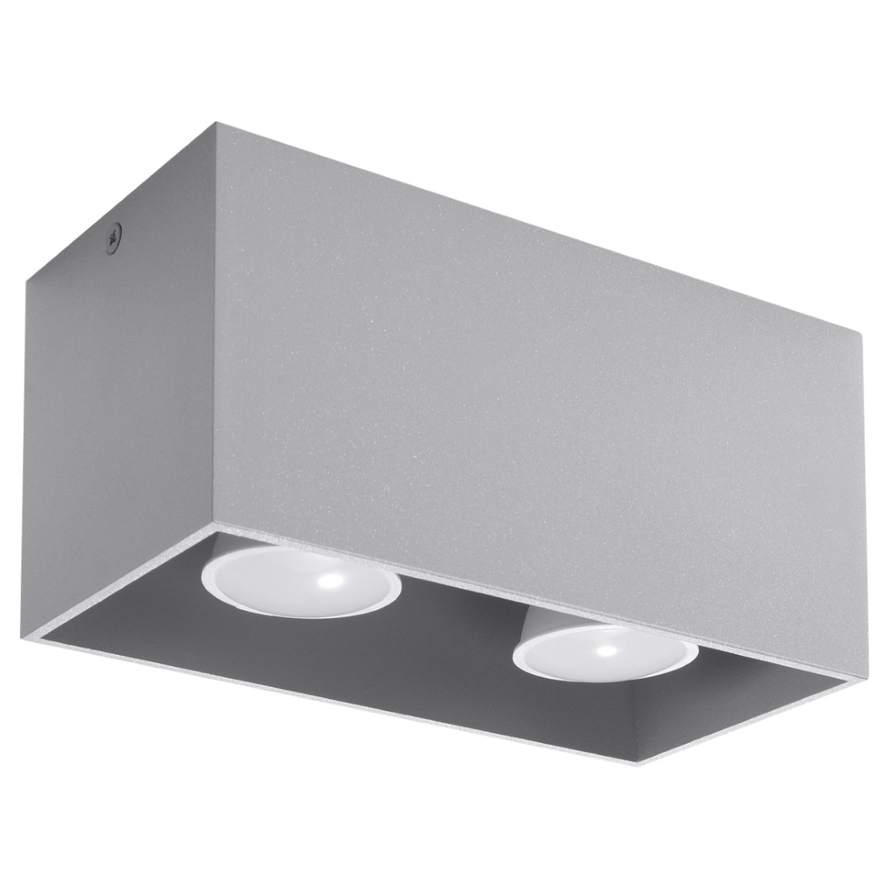 Lustra Quad Gri 20x10x10 cm