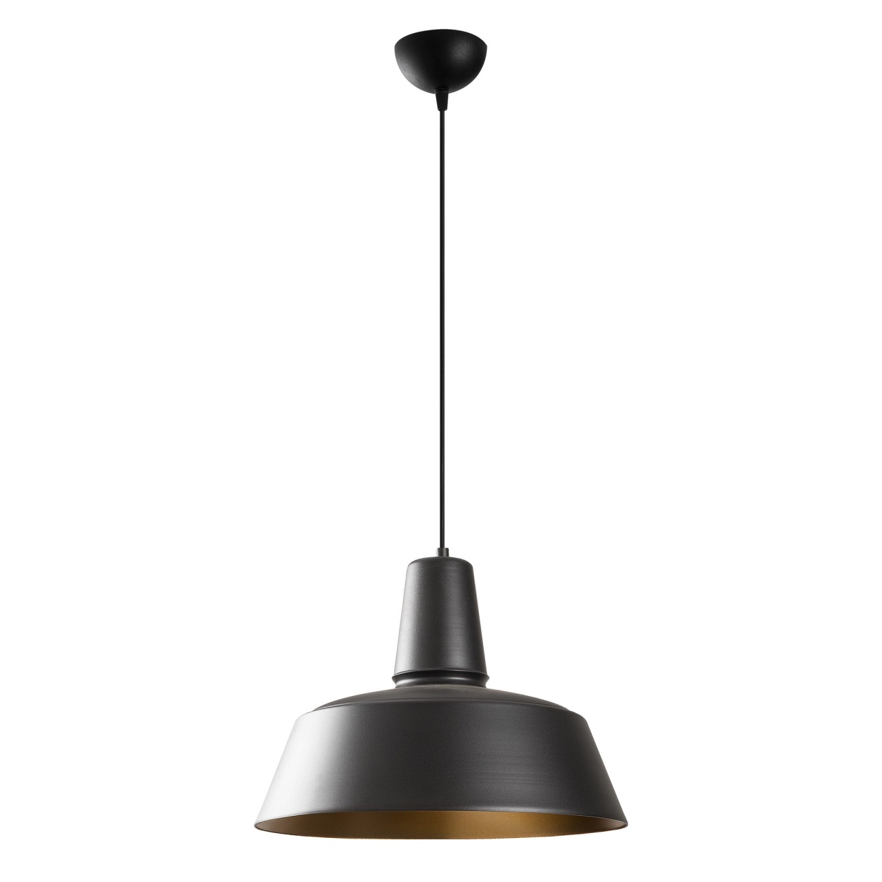 Lustra Saglam Negru 40x40x127 cm - 1 | YEO
