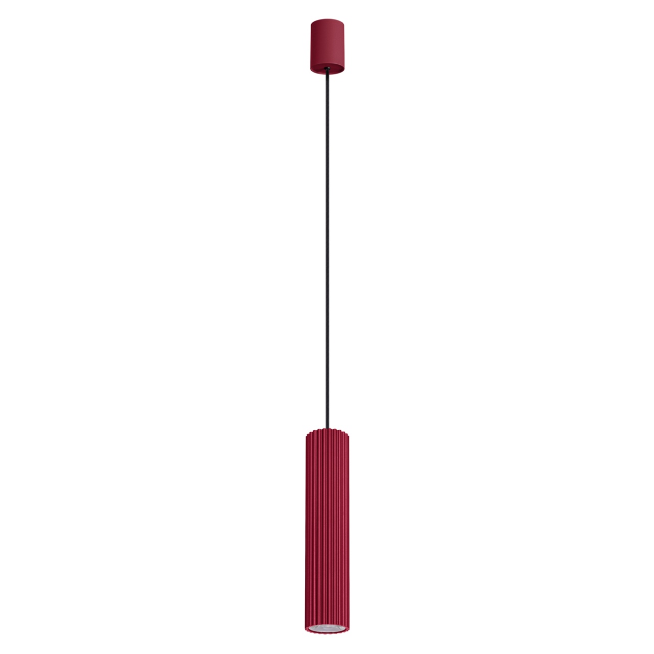 Lustra suspendata LED Ivar 1 Burgundy 4000K 6.4x6.4x200 cm