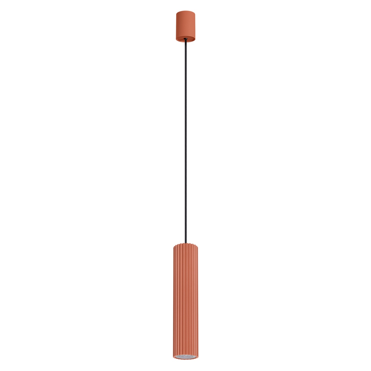 Lustra suspendata LED Ivar 1 Rosu 4000K 6.4x6.4x200 cm