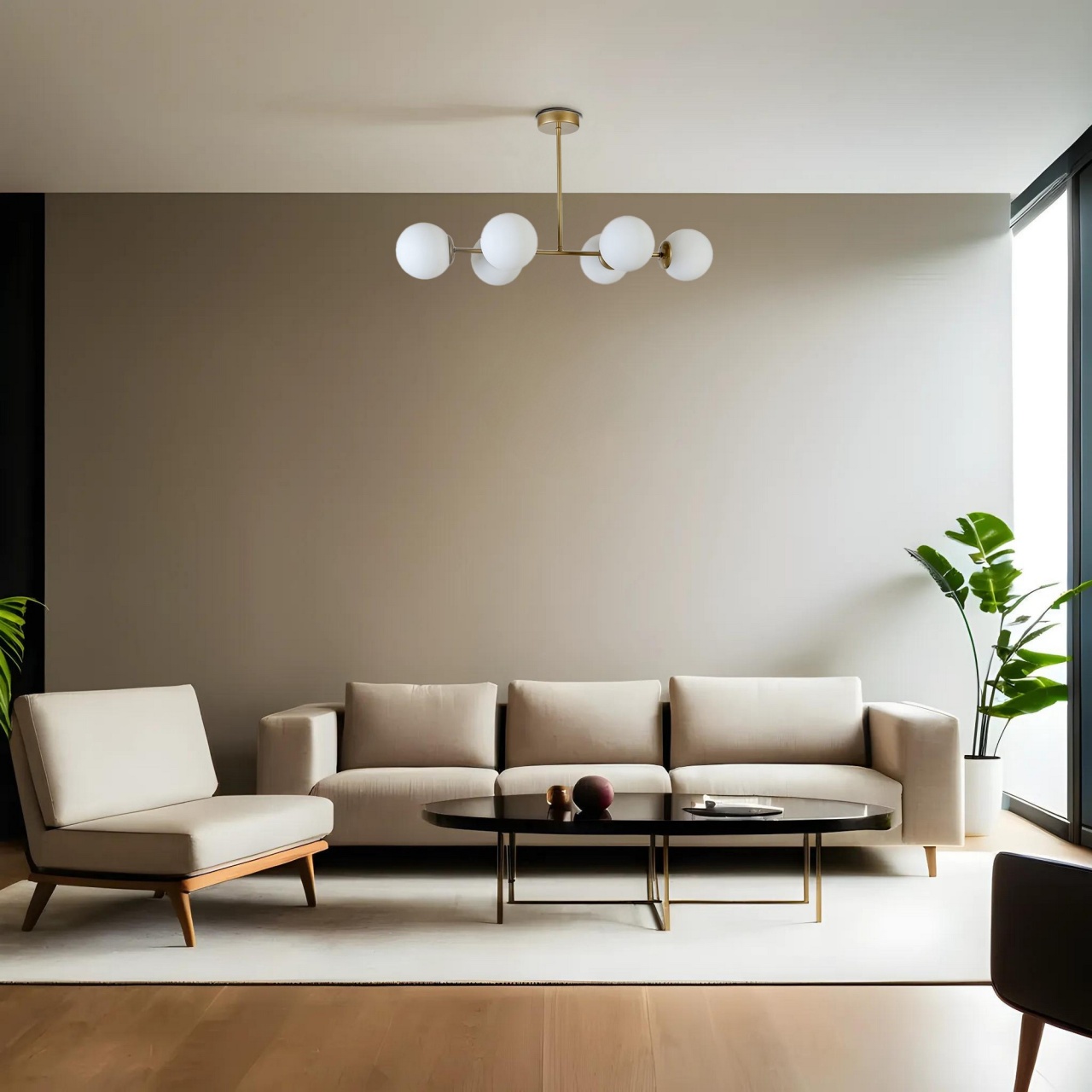 Lustra Yeni Favori Auriu 90x15x65 cm