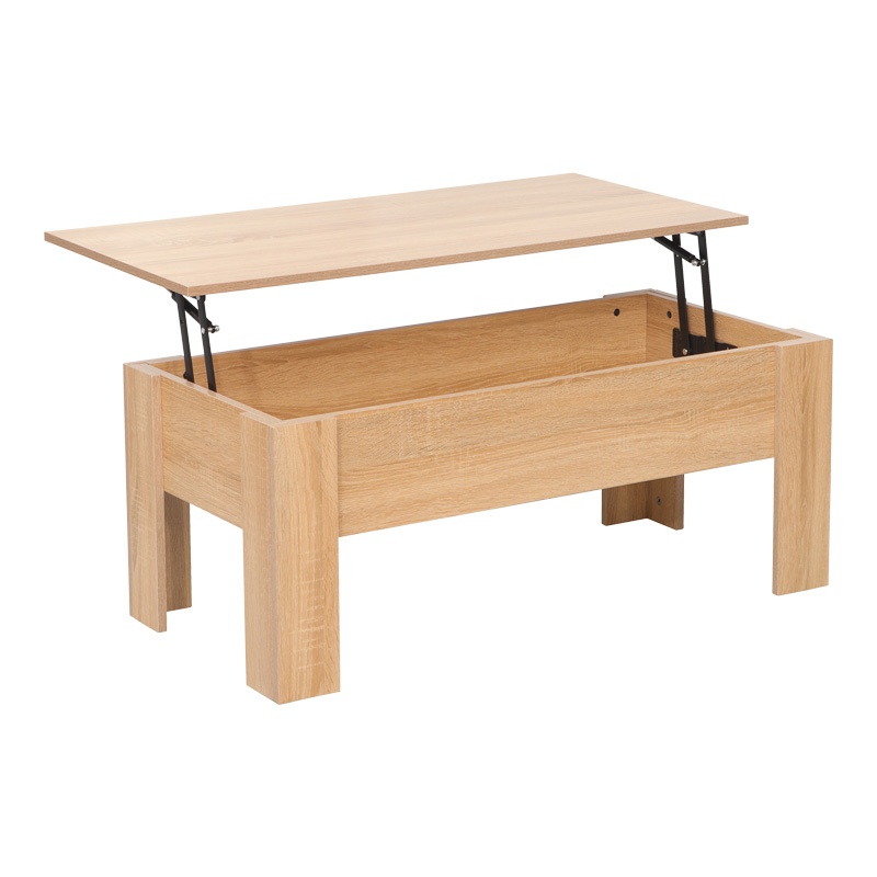 Masa de cafea Ferza, Pako World, Stejar, 100x50x42 cm - 2 | YEO
