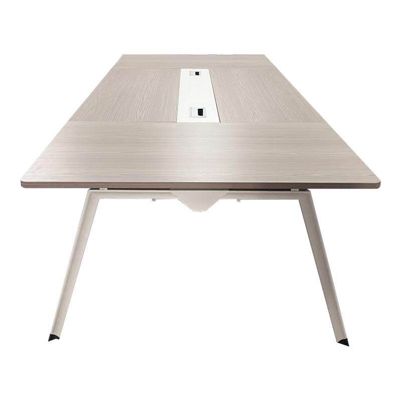 Masa de conferinta Armadi, Pako World, Gri-Alb, 240x120x75 cm - 3 | YEO