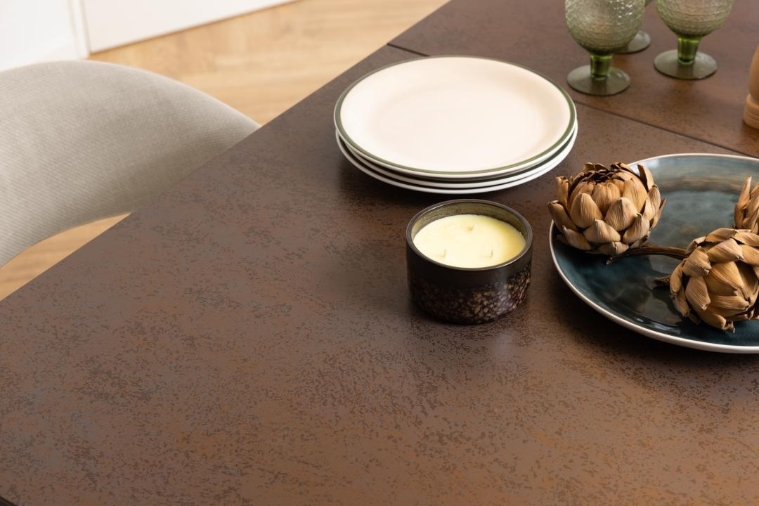 Masa dining Irwine, Maro, 76x210x90 cm - Imagine 3