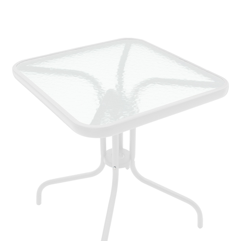 Masa dining Watson, Pako World, Alb, 70x70x70 cm - 2 | YEO