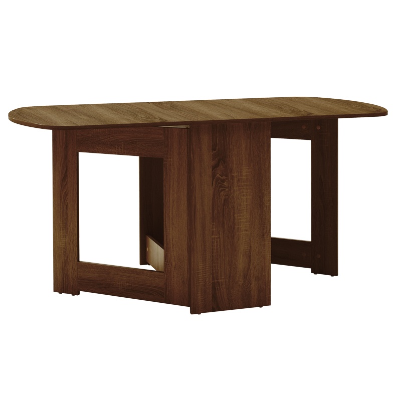 Masa Nadine extensibila wenge 160x80x76.5 cm