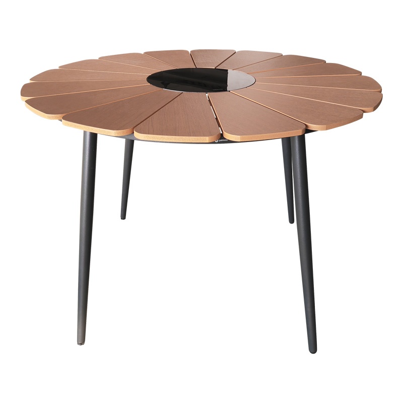 Masa Pinap, Pako World, Negru-Natural, 110x74 cm - 1 | YEO