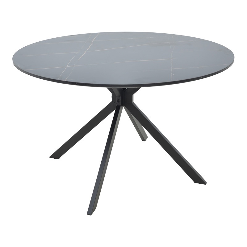 Masa Xuson Negru 120x120x75 cm