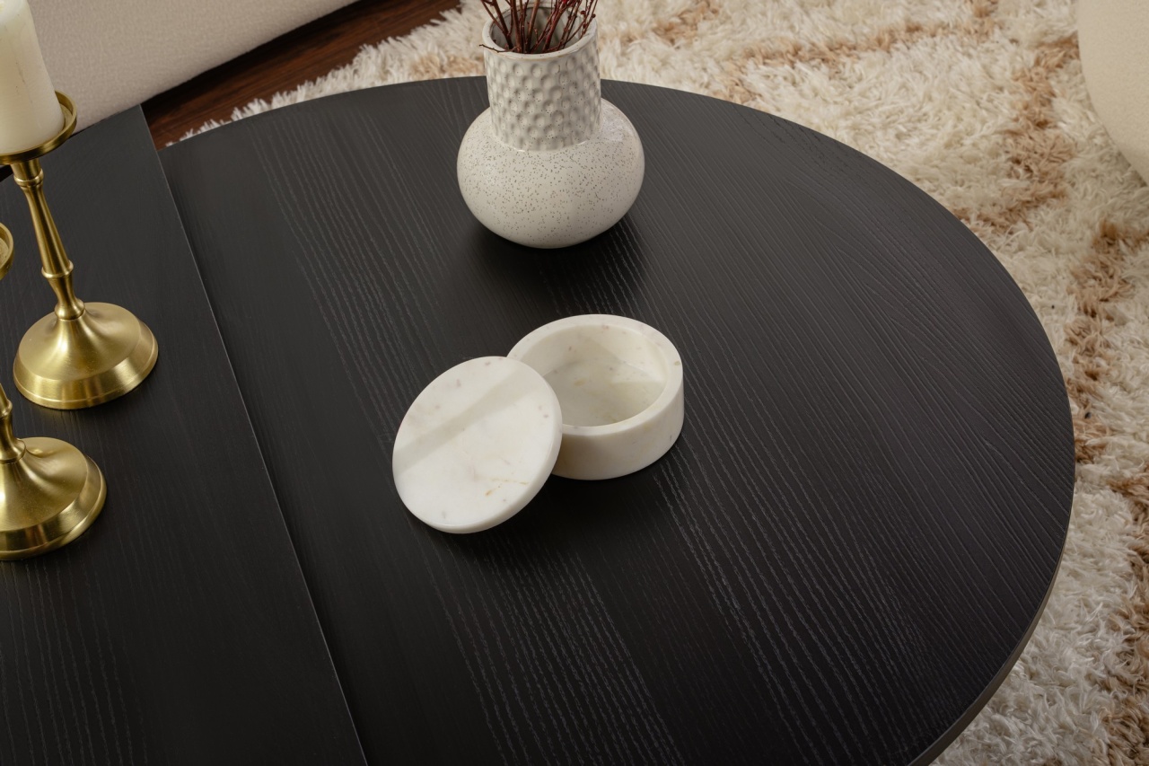 Masuta de cafea Orion Negru - 4 | YEO