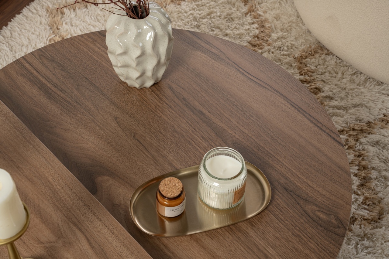 Masuta de cafea Orion Nuc - 4 | YEO