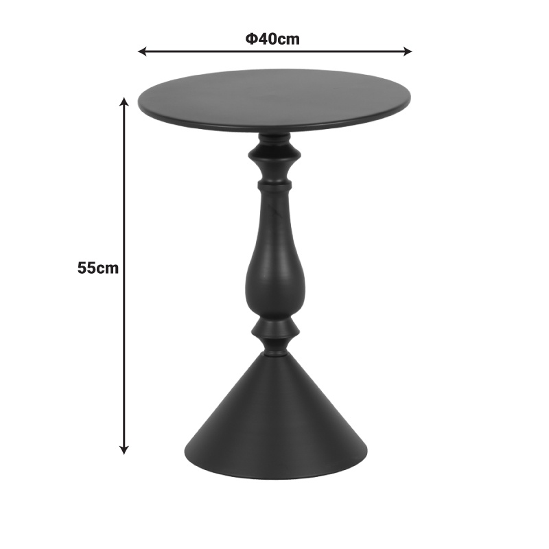 Masuta laterala Lalou Verde masliniu 40x40x55 cm