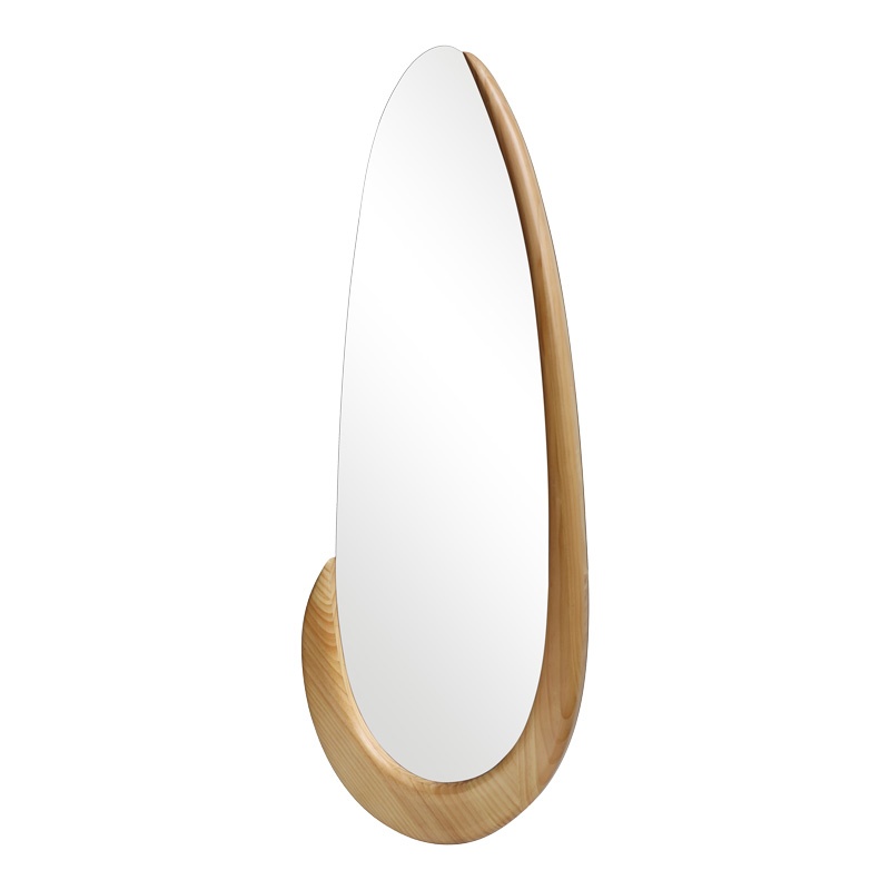 Oglinda ovala Marly, Pako World, Natural, 50x4x127 cm - 2 | YEO