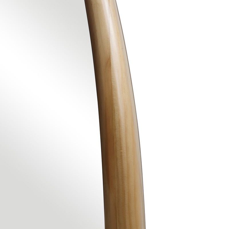 Oglinda ovala Marly, Pako World, Natural, 50x4x127 cm