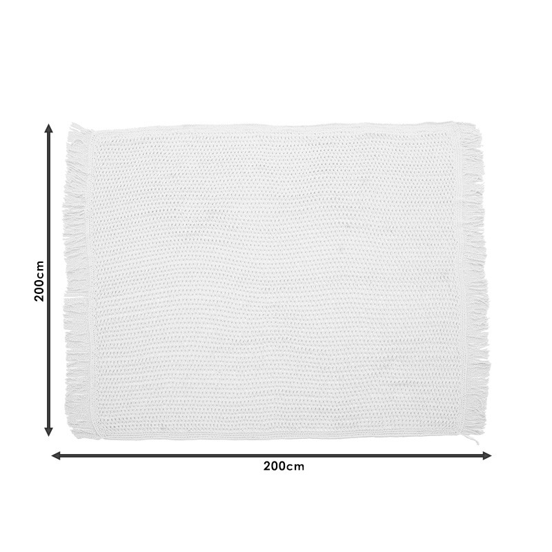 Parasolar Roof macrame bej 2x2m
