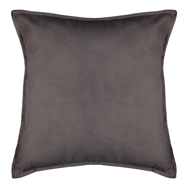 Perna decorativa Derfon, Pako World, Gri inchis, 55x55 cm