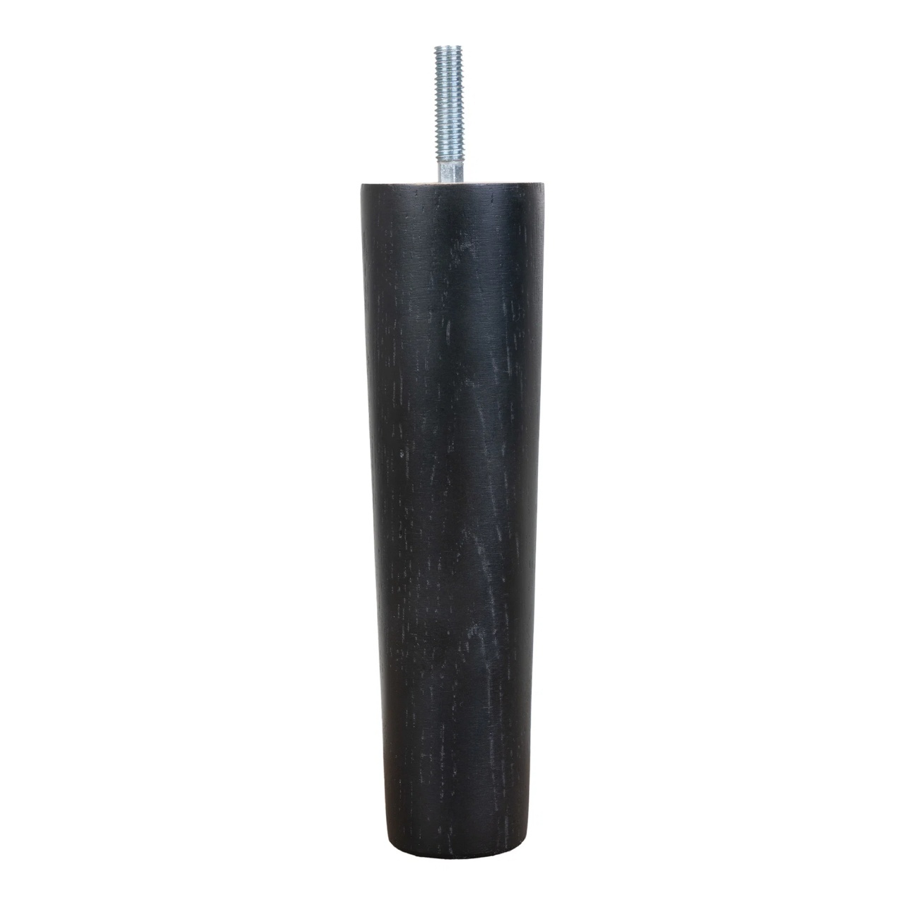 Picior pentru mobilier Lido, Negru, 4.5x4.5x16.5 cm