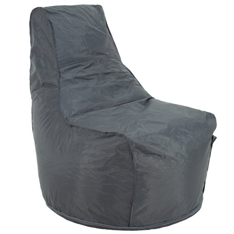 Puf Bean Bag Impermeabil Bolt Silver Gri