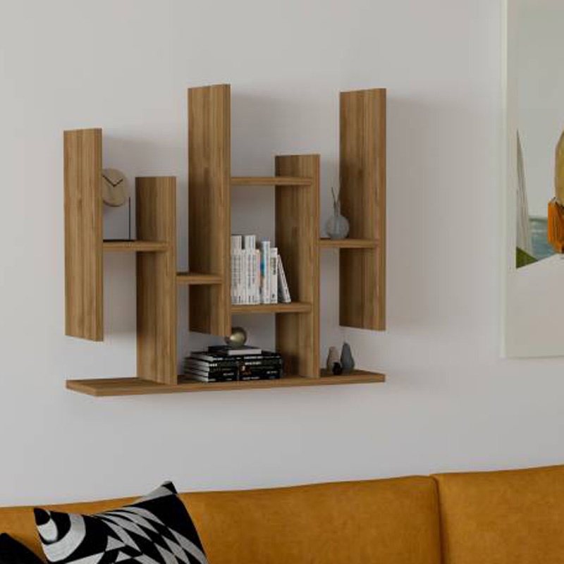Raft de perete Bemba, Pako World, Nuc, 70x19x68 cm - 1 | YEO