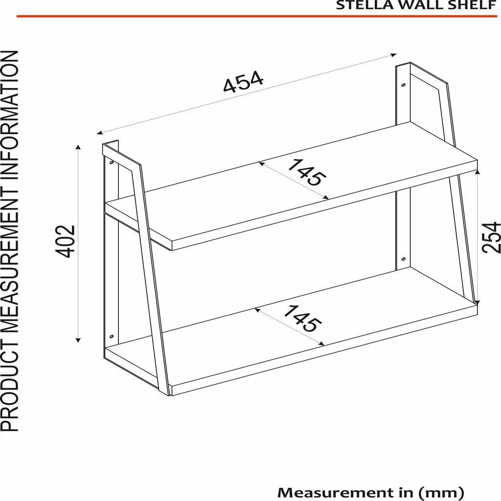 Raft Stella Nuc 45.4x40.2x14.5 cm