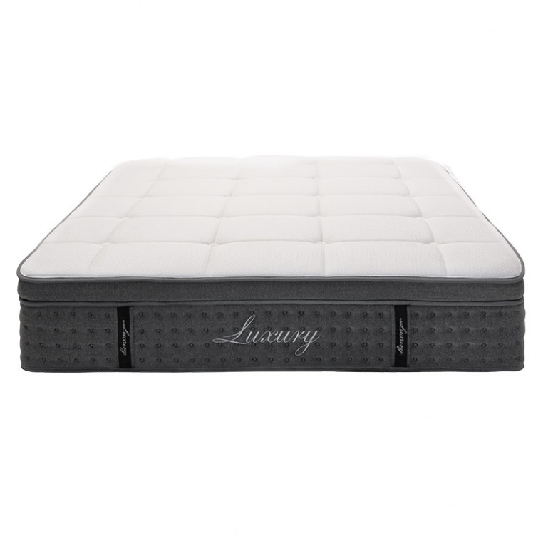 Saltea Luxury arcuri buzunar + spuma gel cu memorie + latex cu doua fete aloe vera 34-36cm 160x200cm - 2 | YEO
