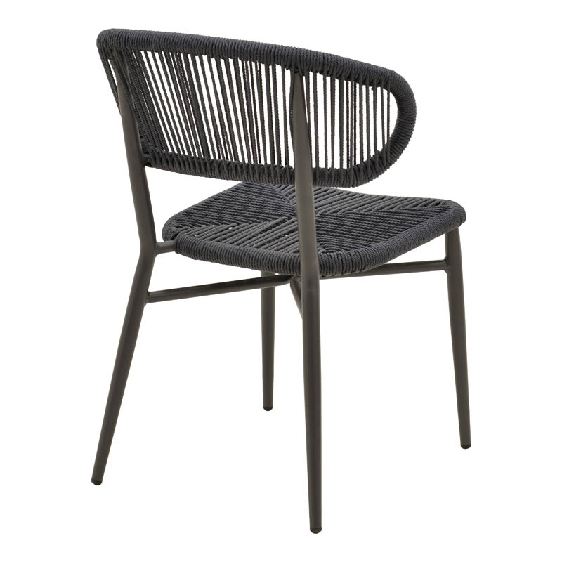 Scaun Agus, Pako World, Negru, 55x63x77 cm - 2 | YEO