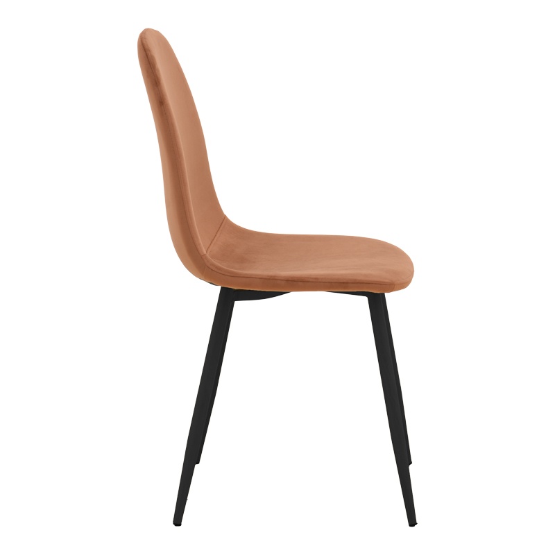 Scaun, Bella, Rotten Apple Velvet, 52x43.5x89 cm - 3