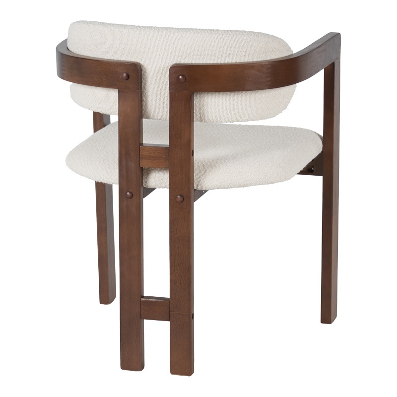 Scaun cu brate Winsor Nuc 58.5x51x76 cm - 1 | YEO