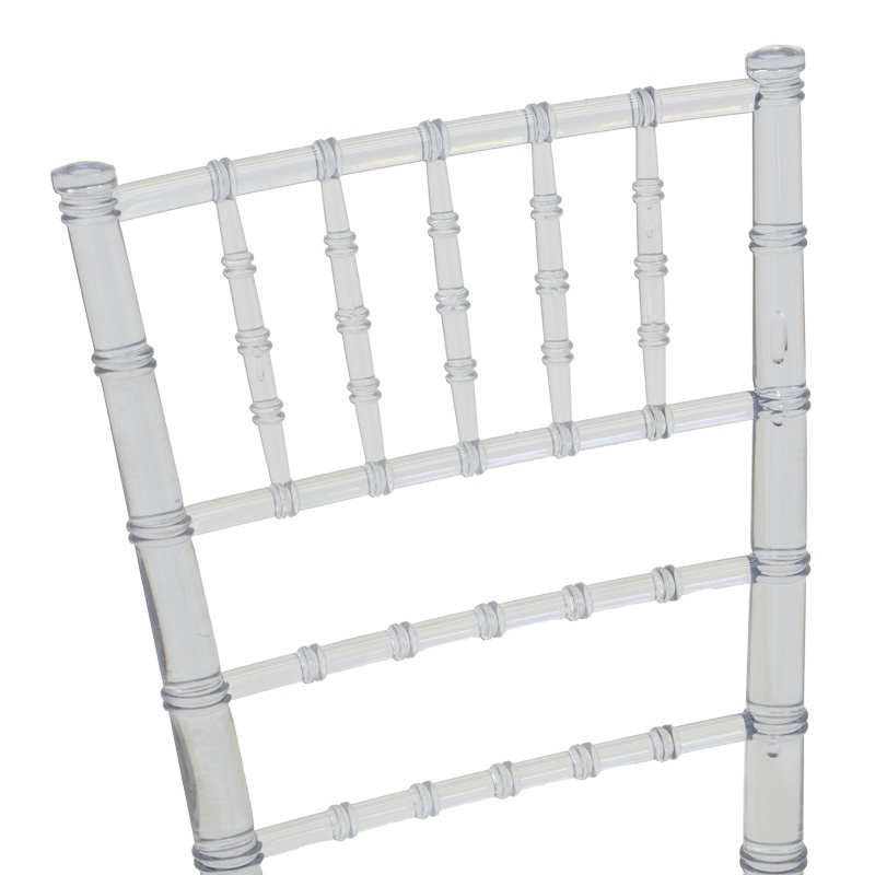 Scaun cu perna Tiffany Transparent 38x38.5x88 cm - 4 | YEO