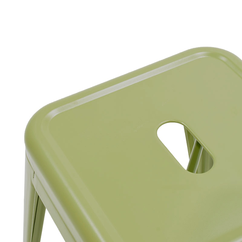 Scaun de bar Utopia Verde masliniu 42x42x76 cm