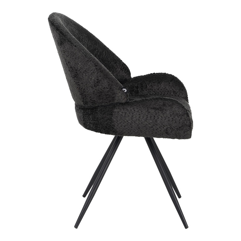 Scaun Morea, Pako World, Negru, 55x63x89 cm - 2 | YEO
