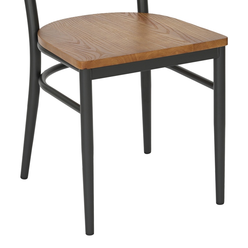 Scaun Zerca Gri inchis 49x44x82 cm