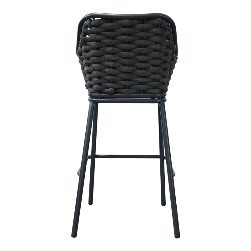 Scaund e bar Zuki, Pako World, Gri, 55x54x109 cm - 4 | YEO