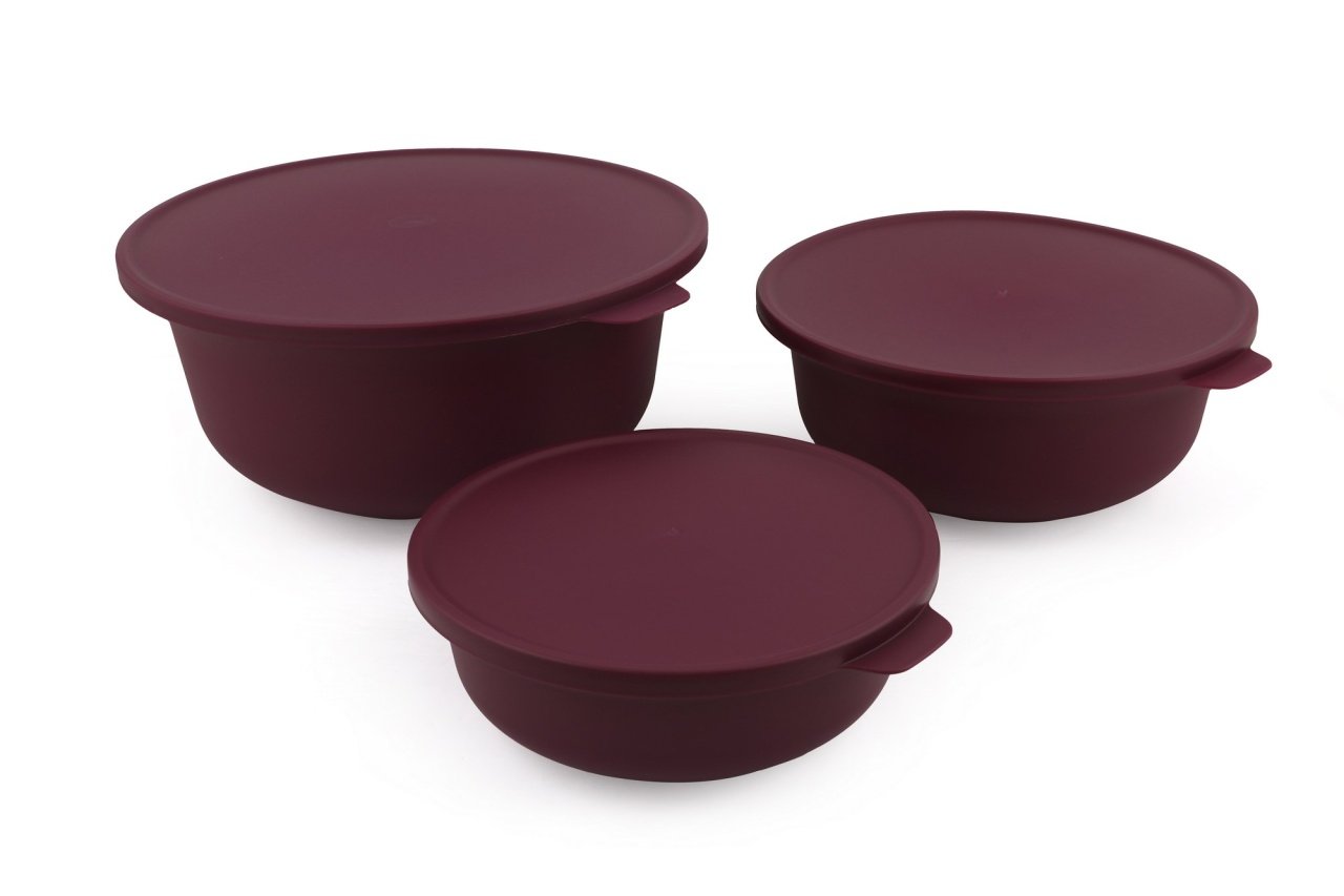 Set cutii de depozitare, 3 bucati YUVPUR03 Violet 28x28x12.5 cm - 2 | YEO